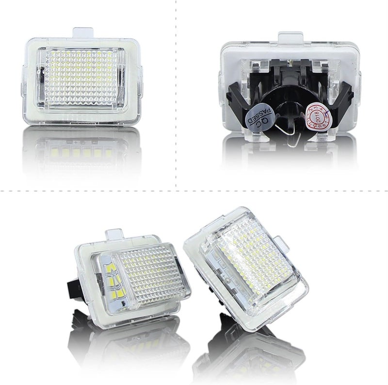 QASULER LED License Plate Lights for W204 W212 W216 W221 - Image 3
