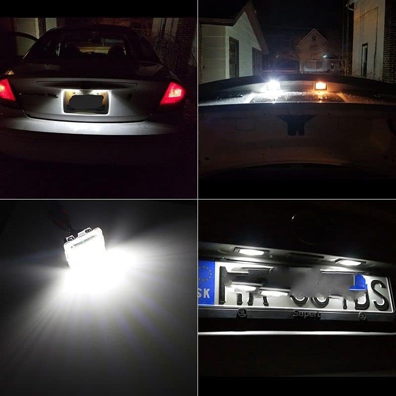 QASULER LED License Plate Lights for W204 W212 W216 W221 - Image 5