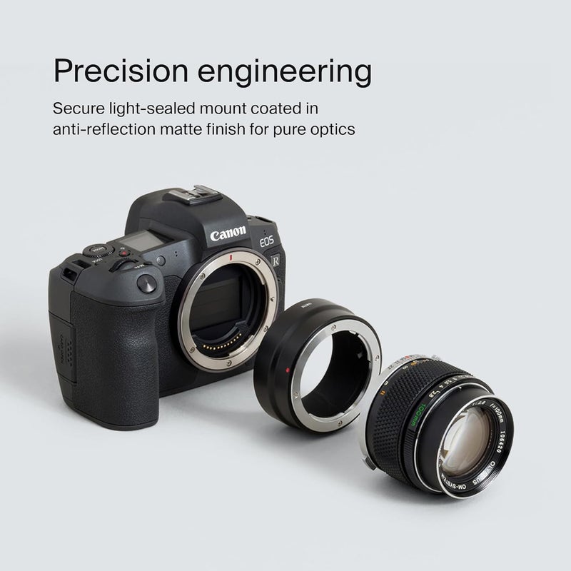 Urth Lens Mount Adapter: Compatible with Olympus OM Lens to RF Camera Body - Image 4