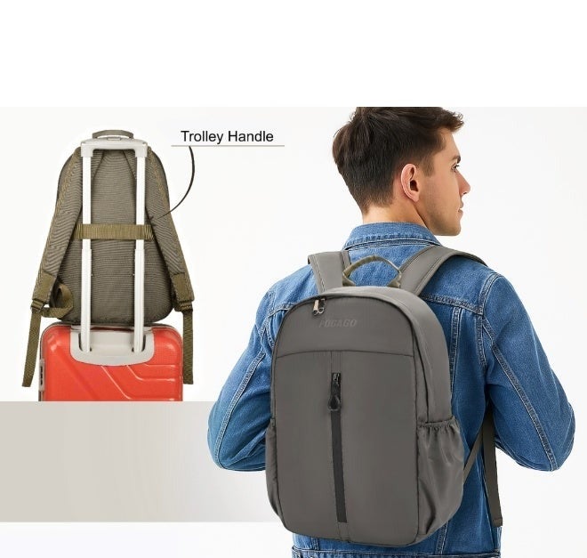 POGAGO Waterproof Travel Backpack | Multi-Pocket Laptop Bag 15.6 Inch | Business, Office, School Backpack - Image 1