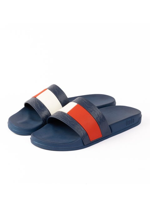 Navy Slide Slipper For Men