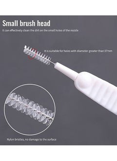 Generic 10 Pcs Shower Dredge Brush, Gap Hole Anti-Clogging Cleaning Brush Small Hole Cleaner Brush  - Image 5