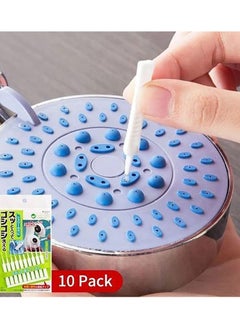Generic 10 Pcs Shower Dredge Brush, Gap Hole Anti-Clogging Cleaning Brush Small Hole Cleaner Brush  - Image 4