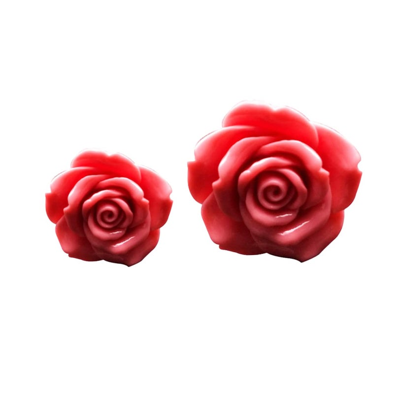 Rose Shape Car Clip Perfume Diffuser Aromatherapy Solid Perfume for Vehicle Interior Decor - Image 2