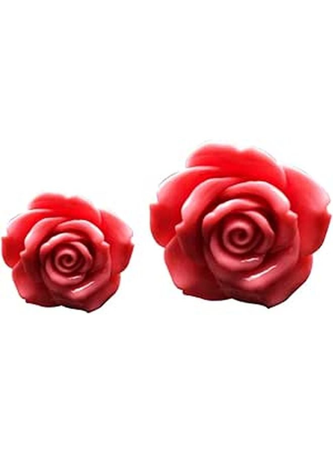 Rose Shape Car Clip Perfume Diffuser Aromatherapy Solid Perfume for Vehicle Interior Decor - Image 1