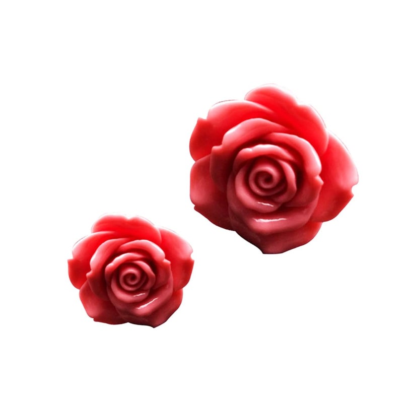Rose Shape Car Clip Perfume Diffuser Aromatherapy Solid Perfume for Vehicle Interior Decor - Image 4