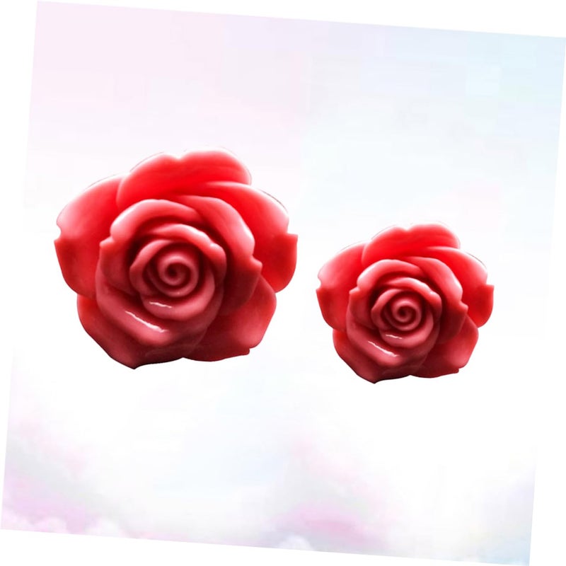 Rose Shape Car Clip Perfume Diffuser Aromatherapy Solid Perfume for Vehicle Interior Decor - Image 3