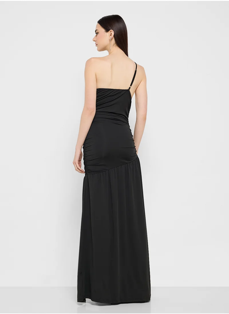 جينجر One-Shoulder Maxi Dress