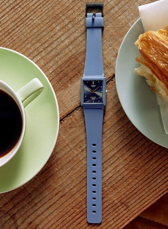 CASIO Unisex Analog Water Resistant Resin Band Watch MQ-38UC-2A2 - Image 2