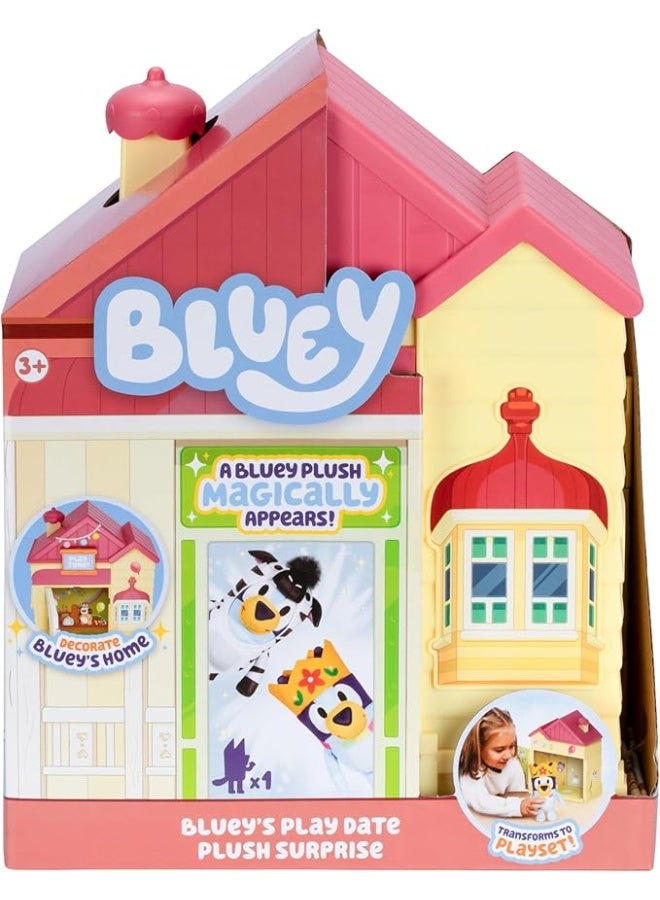 بلوي مجموعة ألعاب مفاجئة من بلوي بلاي ديت | بيت لعب بلوي مع أثاث وإكسسوارات | لعبة تقمص أدوار خيالية للأطفال | مجموعة بلوي الرسمية - Image 1