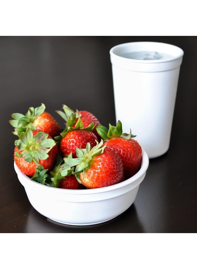 Replay Re Play Made in USA 12 Oz. Reusable Plastic Bowls, Pack of 4 Without Lid - Image 5