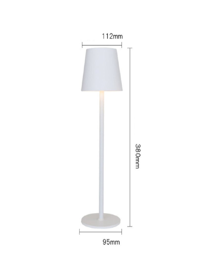 سوفام 2 حزمة مصباح طاولة لاسلكية، مصباح LED محمول، تشغيل بطارية 1200 مللي أمبير/ساعة، 3 تعتيم بلا ألوان، للمطعم، غرفة النوم، التخييم في الهواء الطلق، مقهي، ضوء الليل، قابل لإعادة الشحن (أسود) - Image 5