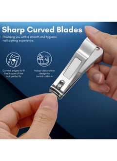 Beauté Secrets Beauté Secrets Stainless Steel Toenail/Fingernail Clipper/Nail Nipper Set For Thick Nails, Professional Nail Cutter (Pack of 1)  - Image 3