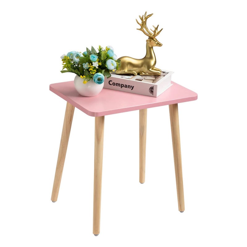 FORAOFUR Side Table Small End Table Accent Table Living Room Bedroom Balcony Office Modern Side Desk Bedside Home Decor Easy Assembly