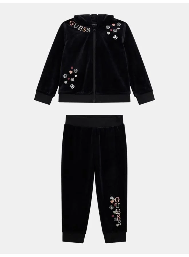 GUESS Kids Valvet Active top and pant Sets
