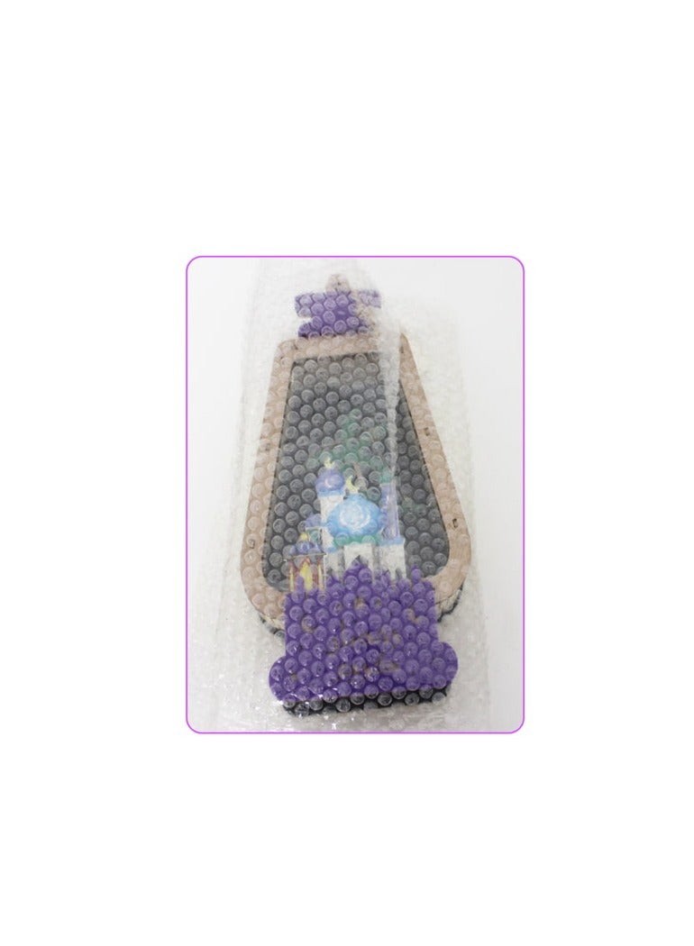 PARTY FUN Ramadan Kareem Wooden Lantern With Light 4.5x22cm of Cozy Brilliance  - Image 3