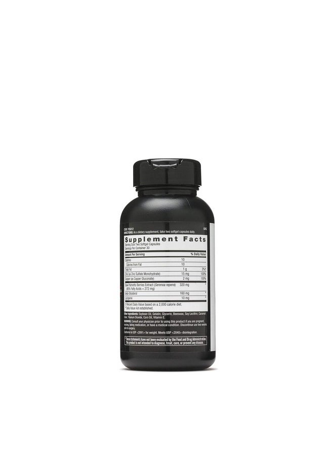GNC Men's Prostate Formula, 60 Softgels, Supports Normal Reproductive Function