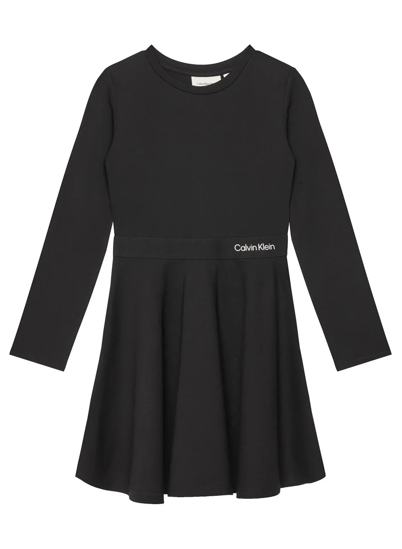 Calvin Klein Jeans Kids Logo Tape Punto Dress