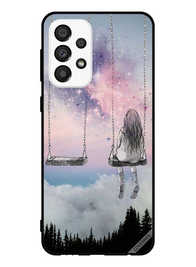 Covernex Protective Case Cover For Samsung Galaxy A33 5G Alone Sad Girl - Image 1