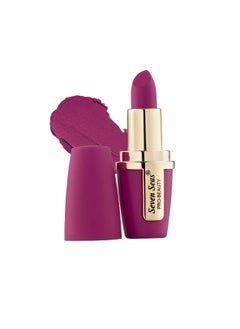 Seven Seas Seven Seas Lip Comfort Velvet Finish Matte Lipstick Long Lasting Smooth Application fsun proTransferproof and Smudge Proof  Highly Pigemented Lipstick for Women  Castro  - Image 1