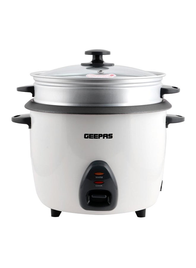 GEEPAS Electric Automatic Rice Cooker 2.2 L 900 W GRC4326 White - Image 1