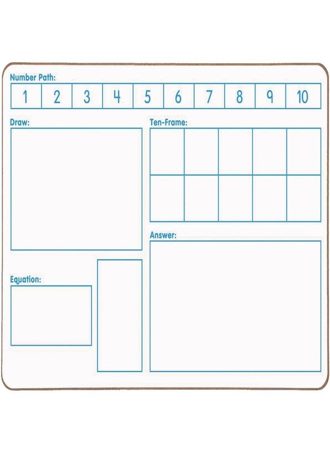 Really Good Stuff Solving Problems Two-Sided Dry Erase Boards Set - Image 3