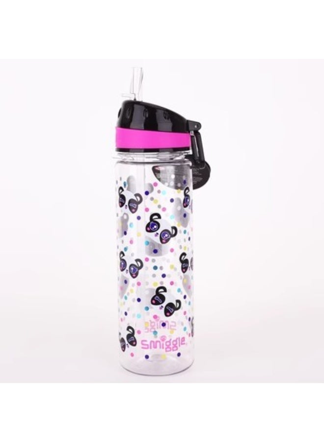 Smiggle Australia Kids Straw Water Bottle - Large Capacity Portable Cup