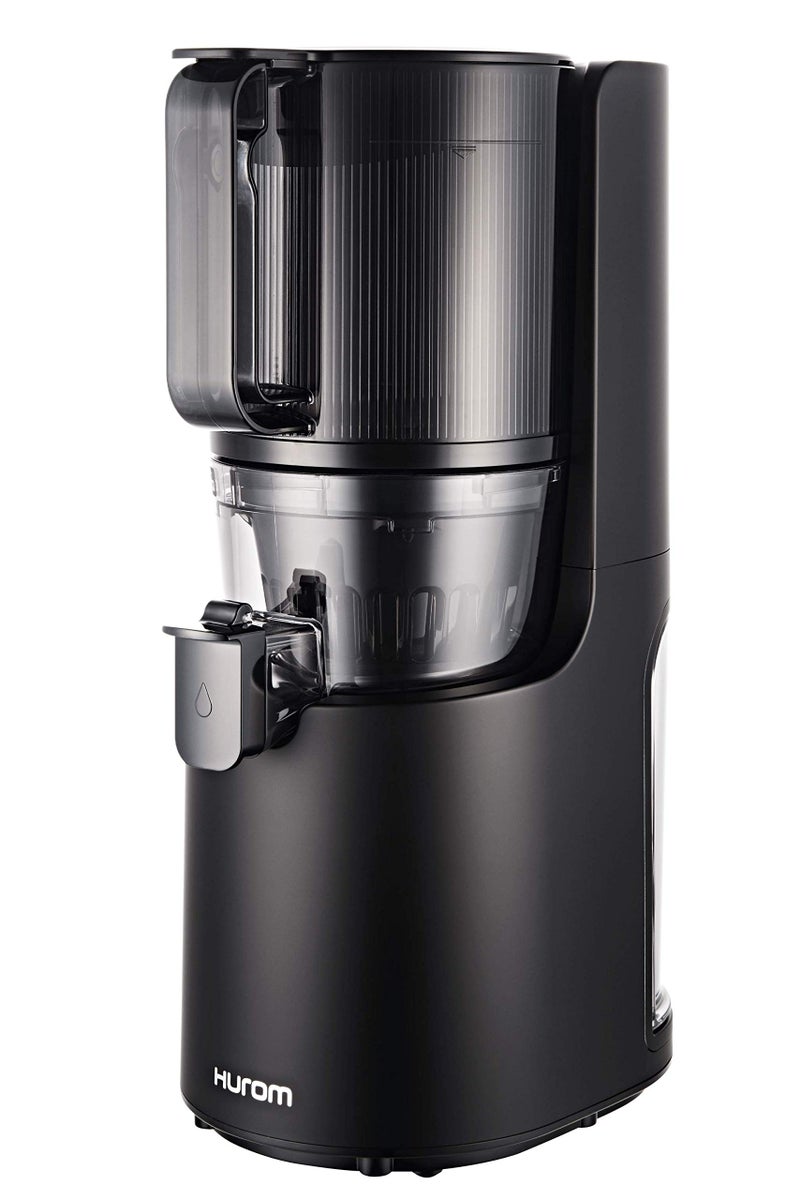 Hurom Hurom H200 Easy Clean Slow Juicer Matte Black  Hands Free  Hopper Fits Whole Produce  Quiet Motor  Scrub Free Cleaning  BPA Free  Easy Assembly  Healthy Living  Cold Press Masticating Juicer  - Image 1