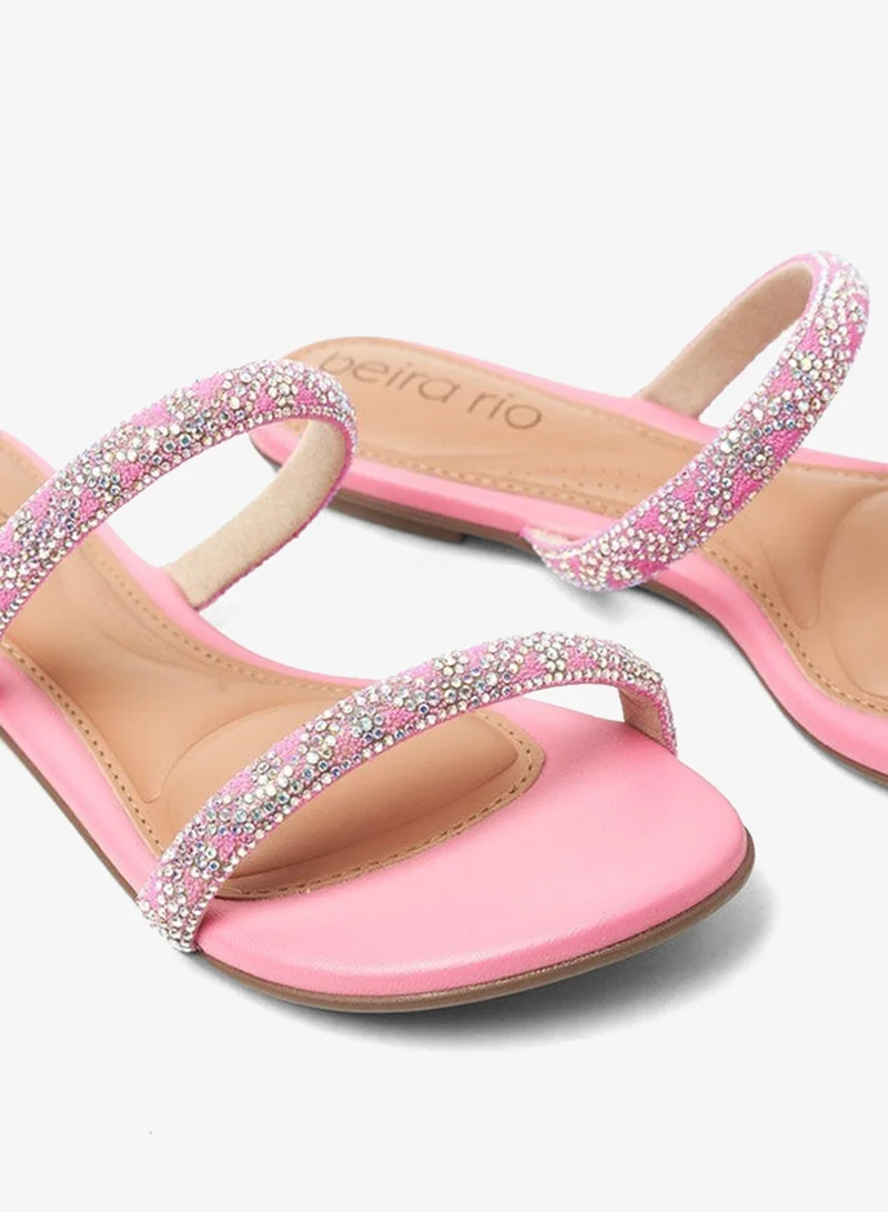 Beira Rio Aurora Flat Sandals for Women – Stylish Ladies Flat Sandals & Comfortable Flat Slippers for Women | Best Price UAE