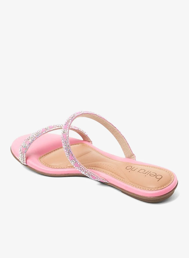 Beira Rio Aurora Flat Sandals for Women – Stylish Ladies Flat Sandals & Comfortable Flat Slippers for Women | Best Price UAE