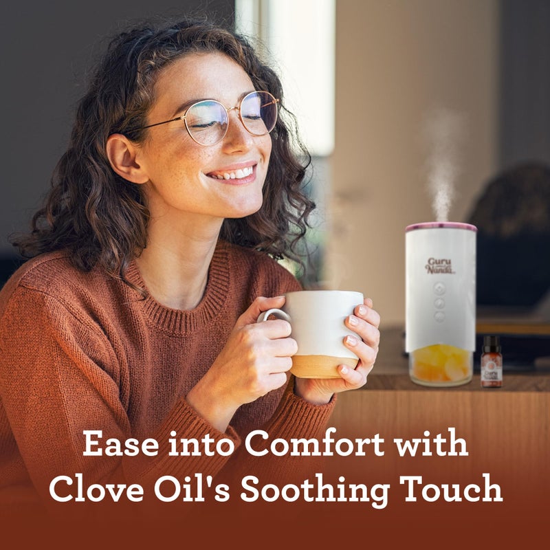 GuruNanda Clove Essential Oil (2 Pack x 0.5 Fl Oz) - 100% Pure, Natural and Undiluted Aromatherapy Oil - Premium Diffuser Oil, Perfect for Massages & DIY Recipes - Helps Support Muscle & Joint Pain - Image 4