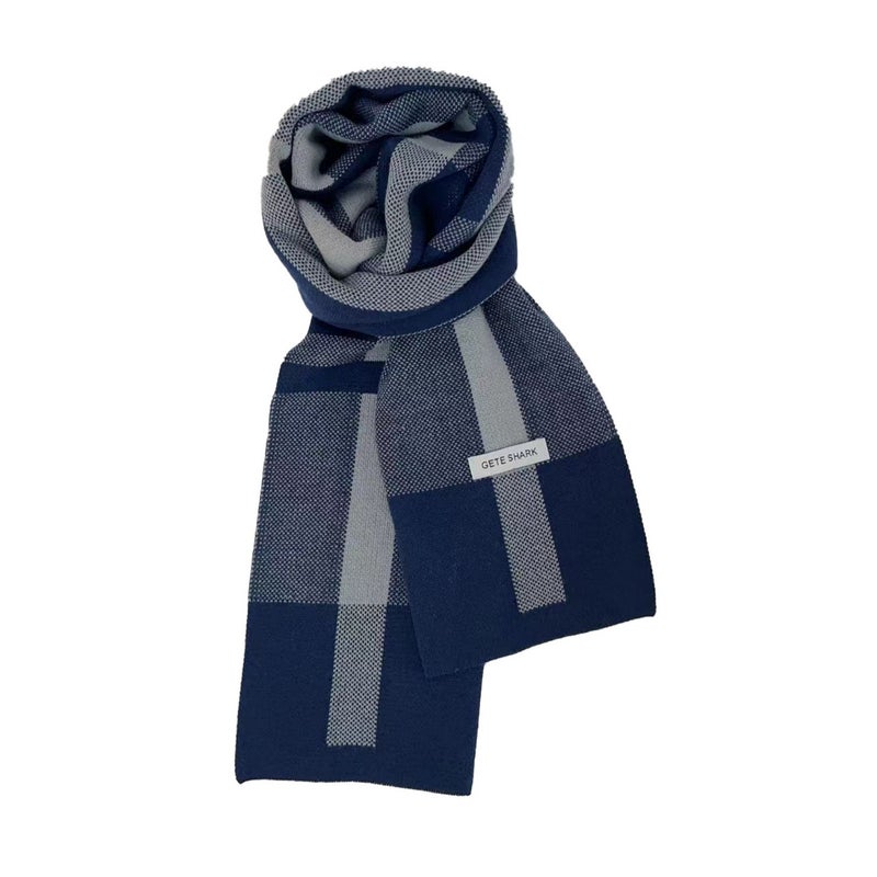 Scarf For Boys In Style Warm K-Style Versatile Student Youth Plaid Scarf Men'S Trendy Sale - Image 5