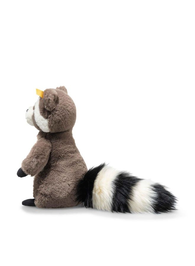 Steiff Pedro Raccoon 23 cm Brown/White, Cuddly Toy Raccoon, Soft Cuddly Toy, Made of Cuddly Soft Plush, Stuffed Toy for Girls and Boys, Machine Washable - Image 2