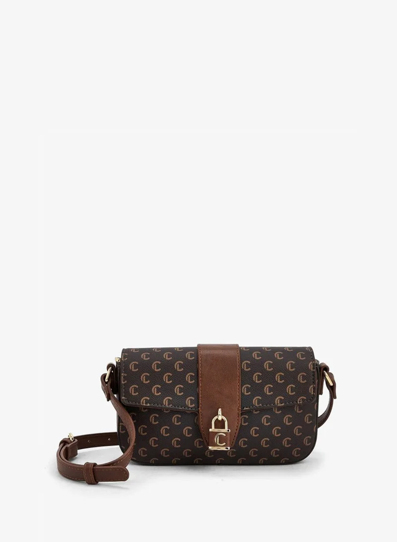 Le Confort Textured Crossbody Bag With Adjustable Strap