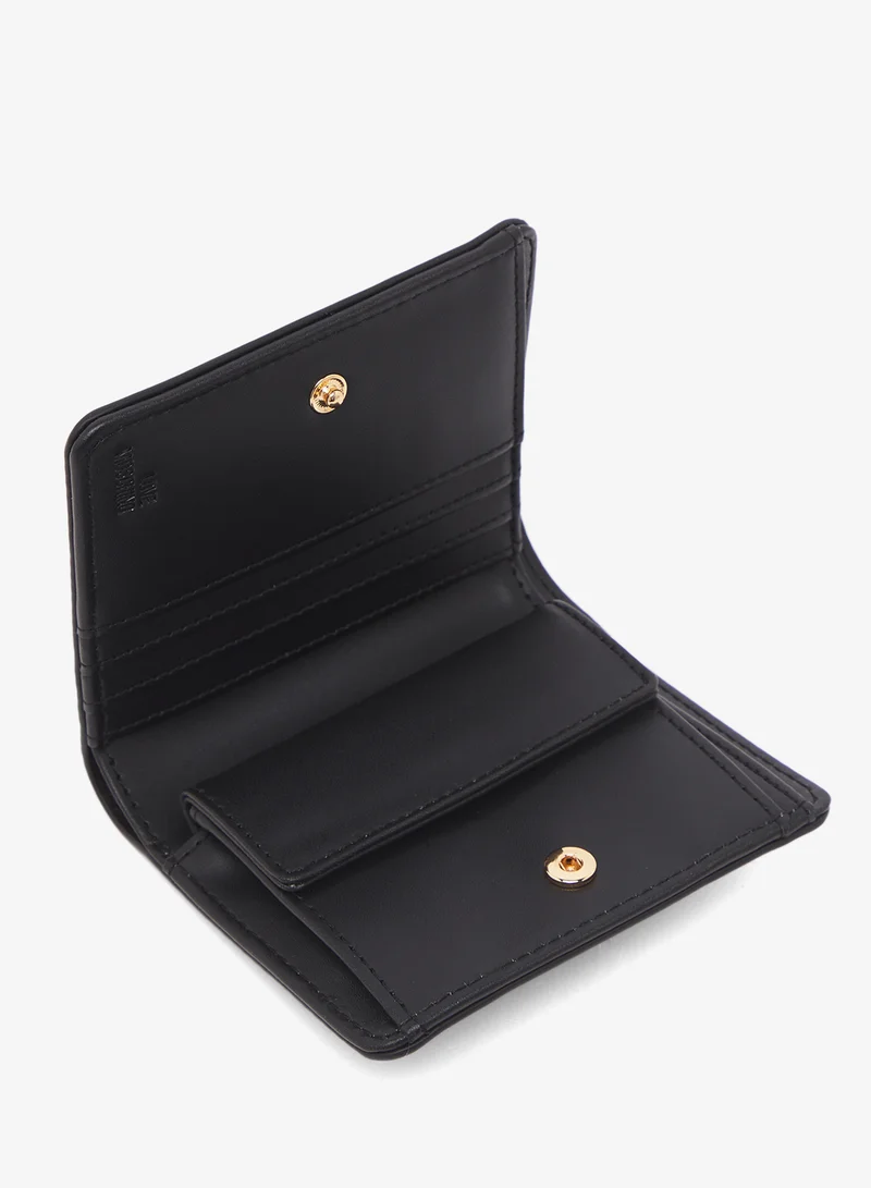 Love Moschino Logo bi fold wallets