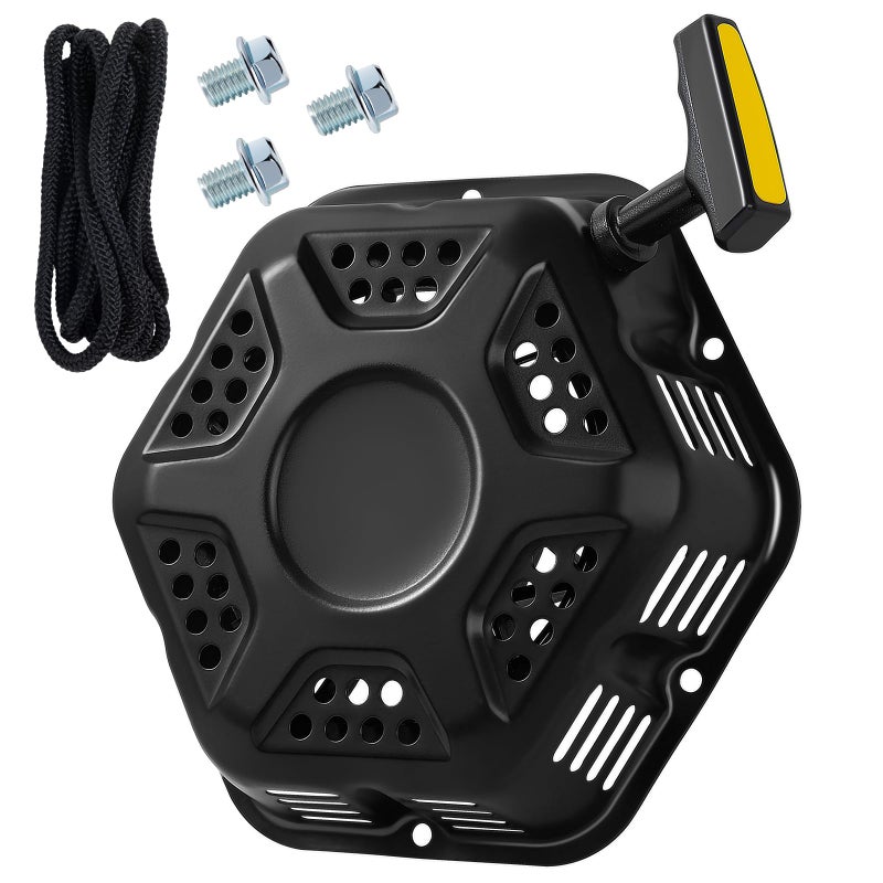 SOFO Original Pull Start Assembly for Champion 196cc 208cc 212cc 224cc 3000 3500 4000 4500 Watt 5.5hp 6.5hp Engine CPE Generator Water Pump Pressure Washer Recoil Starter Pull Cord Replacement - Image 1