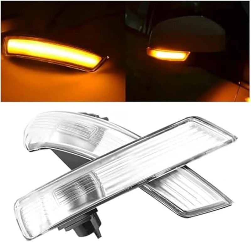 Yurefax Rearview Mirror Turn Signal Light for Focus and Mondeo - Image 2
