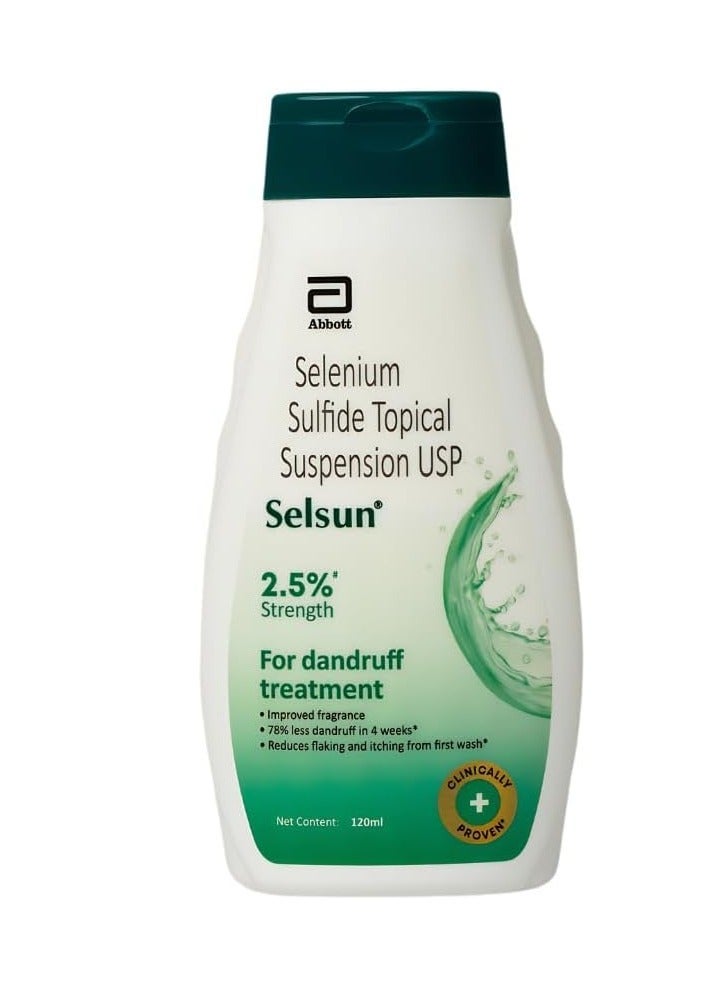 Selsun Abbott Selsun Shampoo - 120ML - Image 1