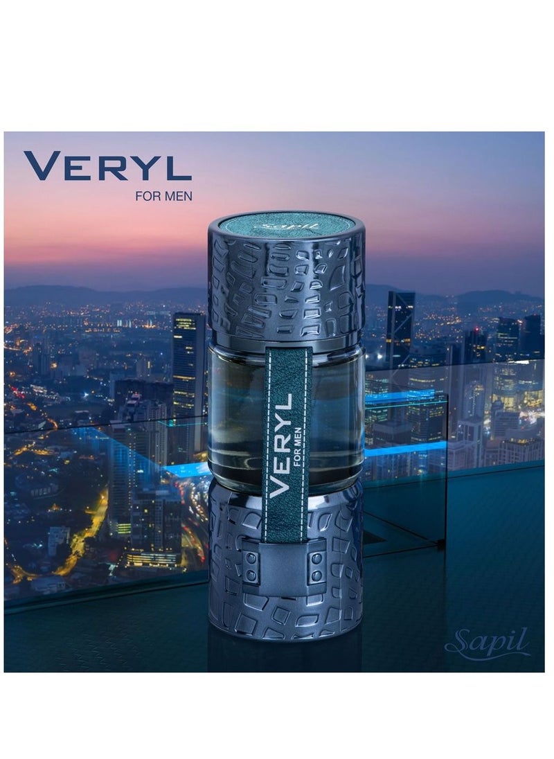 sapil Veryl for Men 100ml EDT  - Image 2