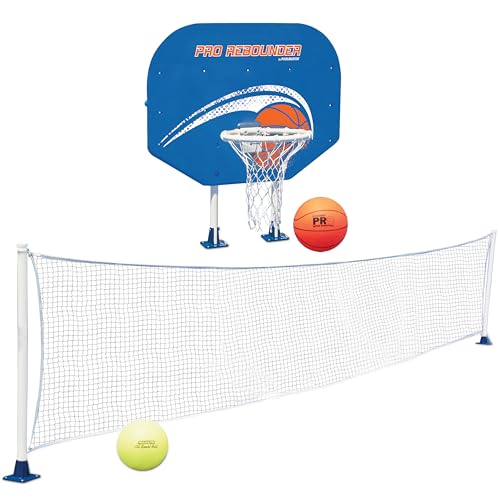 Poolmaster Swimming Pool Basketball and Volleyball Game Combo AboveGround Pool - Image 1