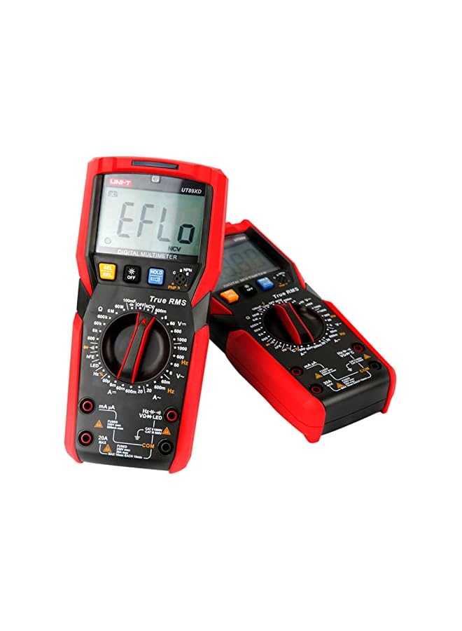 UNI-T All in One True RMS Digital Multimeter 20A High Current Digital Multimeter NCV/capacitor/triode/LED test/temperature and Live wire test | UT89X - Image 2