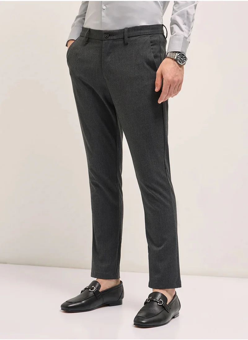 THE BEAR HOUSE Men's Classic Formal Trousers Stylish and Comfortable Dress Pants for Office Meetings, Business Travel, Professional Events, Corporate Settings, and Everyday Formal Wear