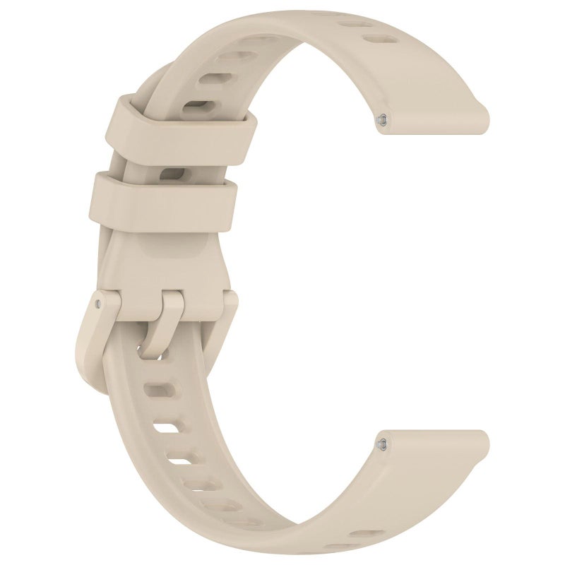 erorex For Keep Band B5  / B4 / B4 Lite Colorful Quick Release Buckle Silicone Watch Band(Milk Tea Color) - Image 4