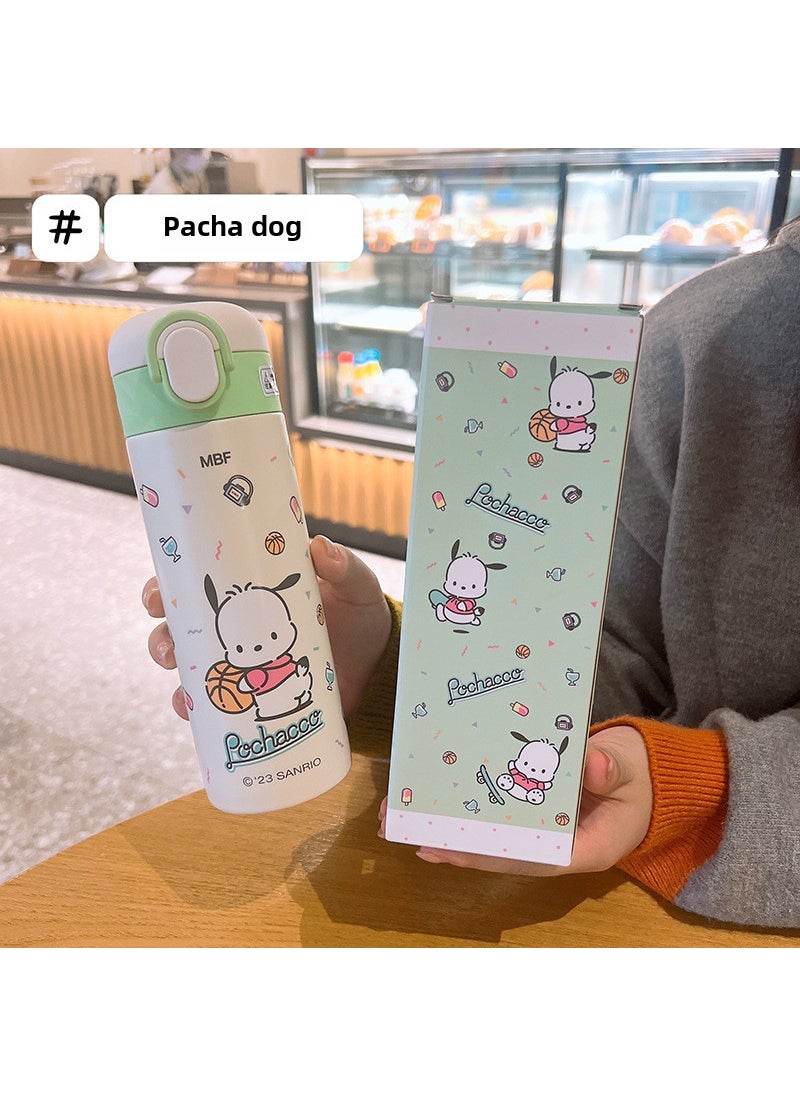 Generic Ultraman Insulated Cup for Kids 316 Straw Pacha Dog 420ml 