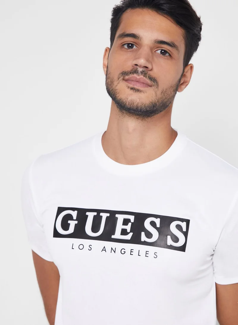 GUESS Los Angeles  Crew Neck T-Shirt