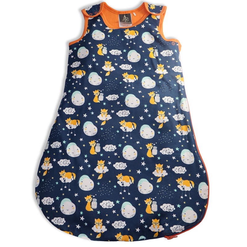 Adhigams New Born Baby Cosmic Night Stylish Cotton Sleeping Bag for Baby boy and Girl | For 0 to 12 Months (Pack of 1) - Image 1