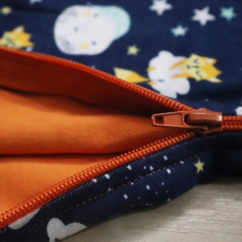 Adhigams New Born Baby Cosmic Night Stylish Cotton Sleeping Bag for Baby boy and Girl | For 0 to 12 Months (Pack of 1) - Image 5