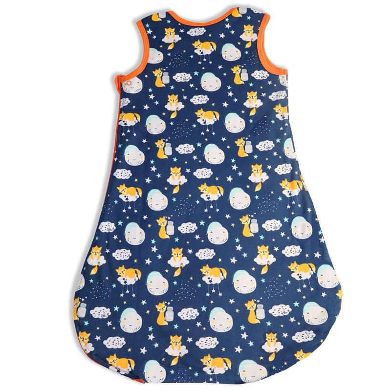 Adhigams New Born Baby Cosmic Night Stylish Cotton Sleeping Bag for Baby boy and Girl | For 0 to 12 Months (Pack of 1) - Image 2