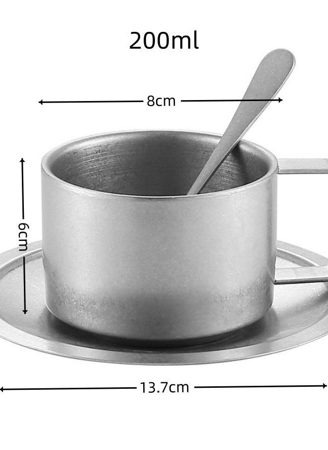 Stainless Steel Iced Americano Coffee Cup Saucer Spoon - pzsku/Z50A0D6AC9524B3D31269Z/45/_/1713173642/0e356dcc-795e-4e30-8333-5bcd772e8d14