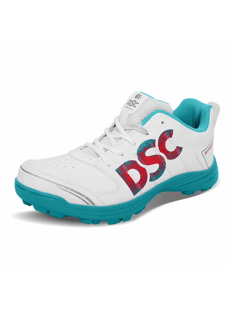 DSC Beamer X Cricket Shoes | Color: Dark Cyan | Size: 11UK/12US/45EU | For Mens & Boys | Material: Polyvinyl Chloride | Lightweight & Highly Durable | Long Lasting Performance - Image 1